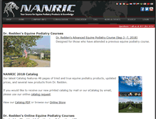 Tablet Screenshot of nanric.com